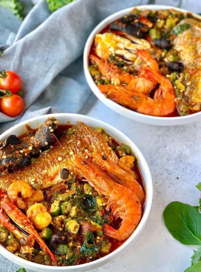 Surf & Turf Okro Soup