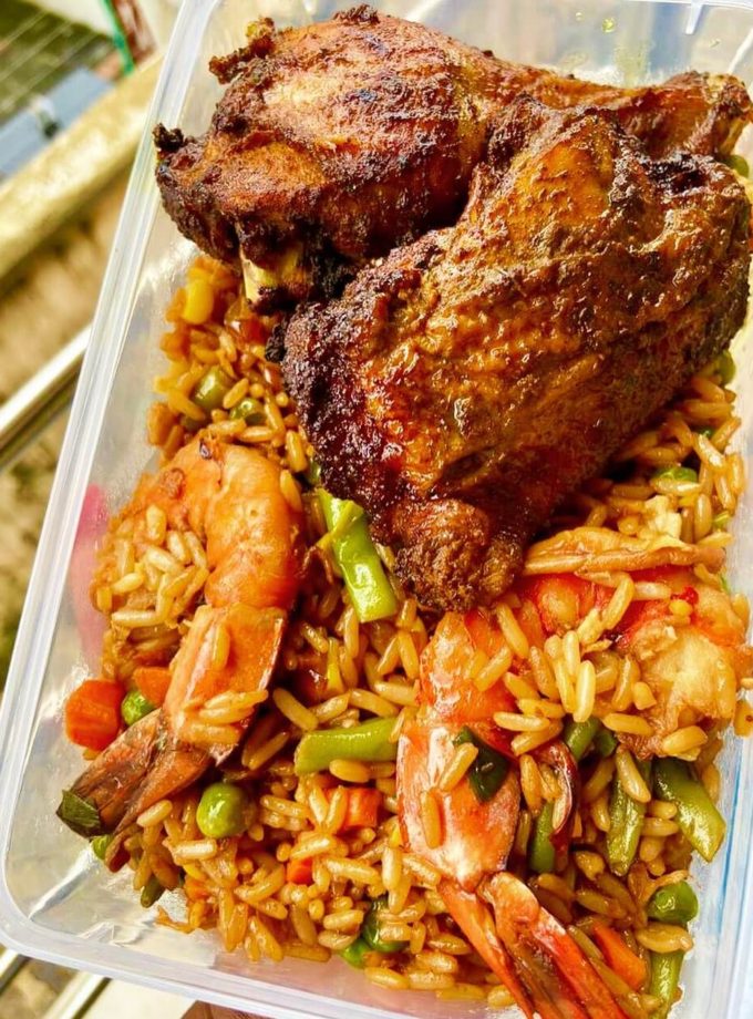 King Prawns Oriental Fried Rice