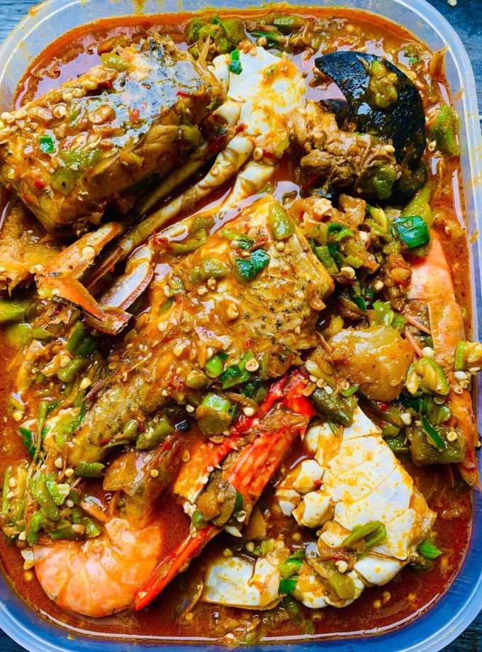 Surf & Turf Okro Soup
